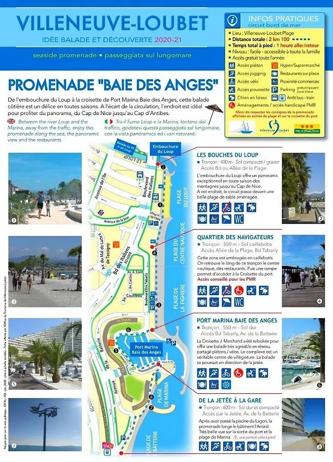 Maisonnette Proche Mer Terrasse Parking Climatisee Villeneuve-Loubet Apartment