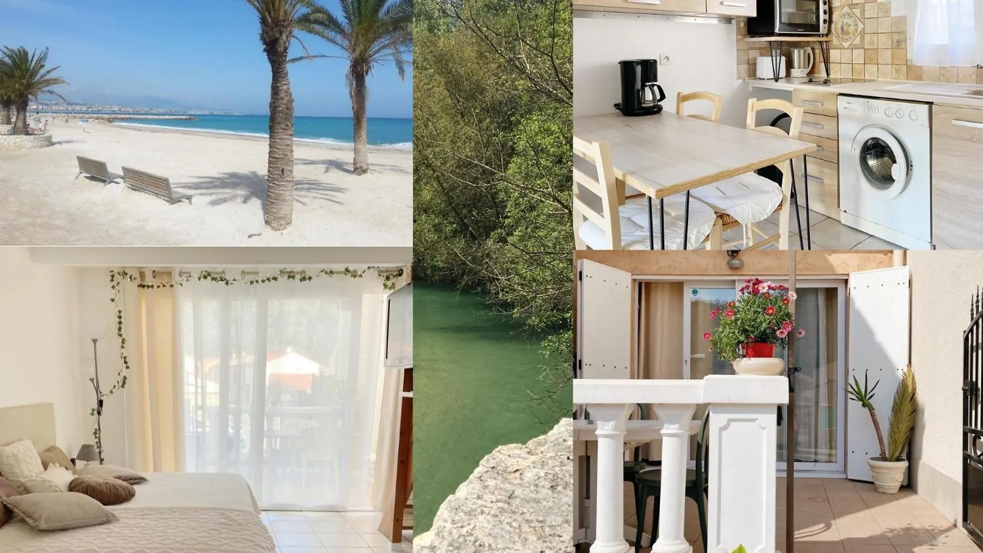 Maisonnette Proche Mer Terrasse Parking Climatisee Villeneuve-Loubet